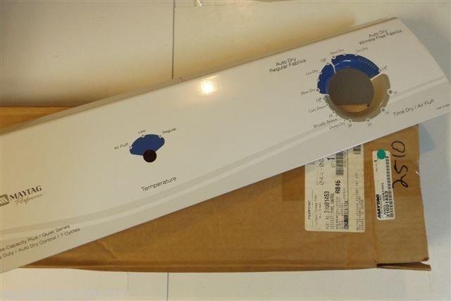MAYTAG DRYER 31001463 PANEL CONTROL NEW IN BOX MAYTAG DRYER 31001463 PANEL CONTROL NEW IN BOX